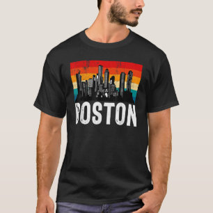 T-shirt Boston Retro Boston Boston Massachusetts