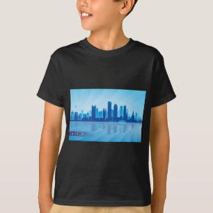 T-shirt Boston Skyline