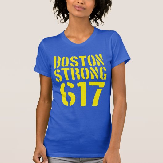 T-shirt Boston Strong 617 (Devant)