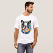 T-shirt Boston Terrier (Devant entier)