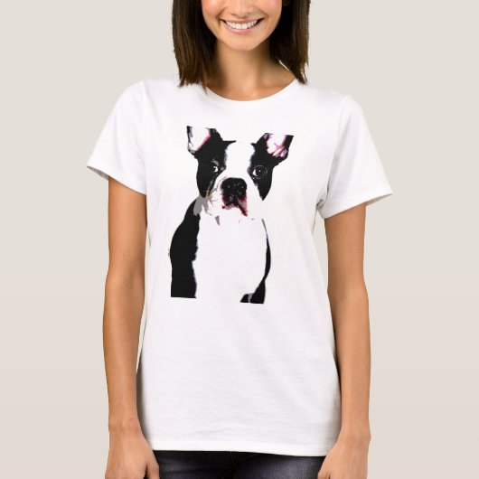 T-shirt Boston Terrier (Devant)