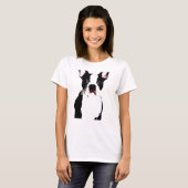 T-shirt Boston Terrier (Devant entier)