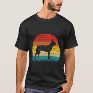 T-shirt Boston Terrier Art Boston Terrier Love Boston Te