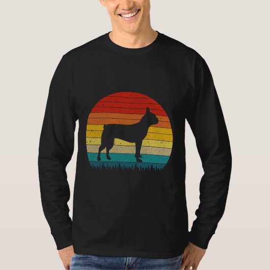 T-shirt Boston Terrier Art Boston Terrier Love Boston Te (Devant)
