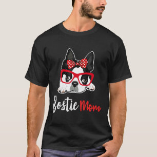 T-shirt Boston Terrier Boston Terrier Maman Boston Terrier