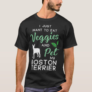 T-shirt Boston Terrier Chien Cigar propriétaire amant Xmas