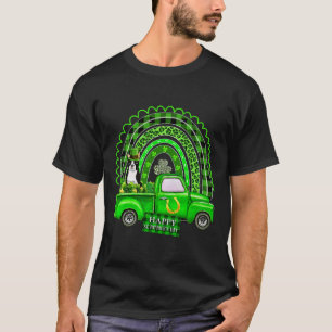 T-shirt Boston Terrier Chien Leprechaun Casquette Shamrock