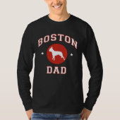 T-shirt Boston Terrier Dad (Devant)
