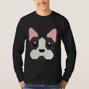 T-shirt Boston Terrier Dog Puppy