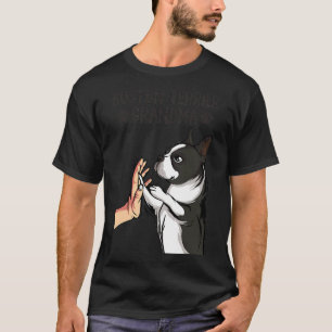 T-shirt Boston Terrier Grand-mère Bostie Chien Maman Fête