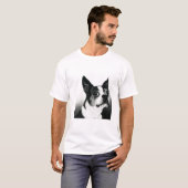 T-shirt Boston Terrier Light - "Boston Style" (Devant entier)