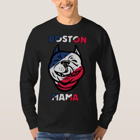 T-shirt Boston Terrier Mama 181 (Devant)