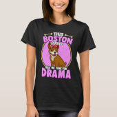 T-shirt Boston Terrier Mama Funny Bosti Pup mignonne Chien (Devant)