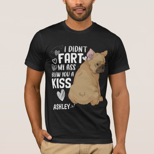 T-shirt Boston Terrier n'a pas péché Kiss Dog (Devant)