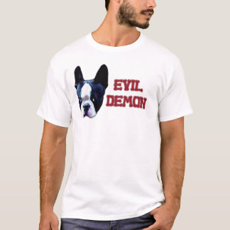 T-shirt Boston Terrier ou démon mauvais ?