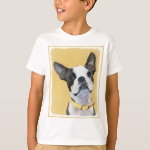 T-shirt Boston Terrier Peinture - Cute Original Chien Art