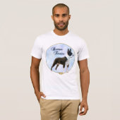 T-shirt Boston Terrier Portrait (Devant entier)
