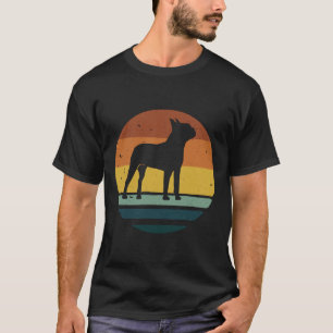 T-shirt Boston Terrier Retro Vintage