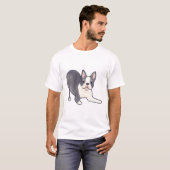 T-shirt Boston terriers Magic (Devant entier)