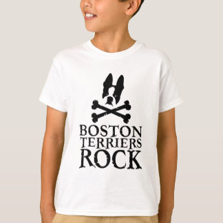 T-shirt Boston Terriers Rock