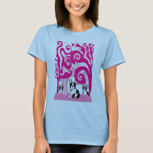 T-shirt Bostons dans le rose