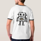 T-shirt Bot binaire (Dos entier)