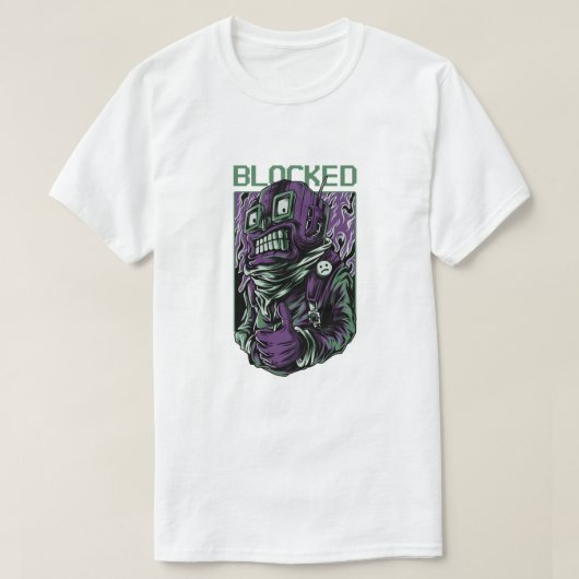 T-shirt Bot bloqué (Design devant)
