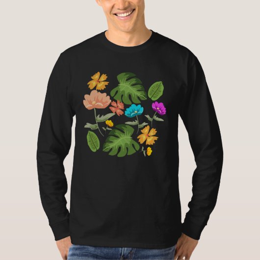 T-shirt Botanical Garden Flower Plant Horticulture MP (Devant)