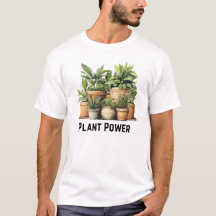 T-shirt botanique de puissance plante