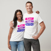 T-shirt Both Both Both Is Good Bi Flag Pride Month Bisexua (Unisexe)
