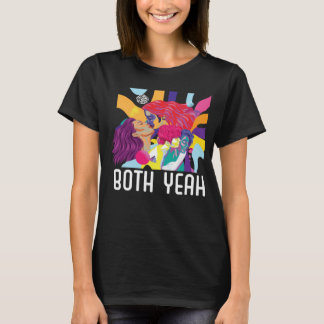 T-shirt Both Yeah Bi Bisexual Rainbow Pride Bisexuality LG