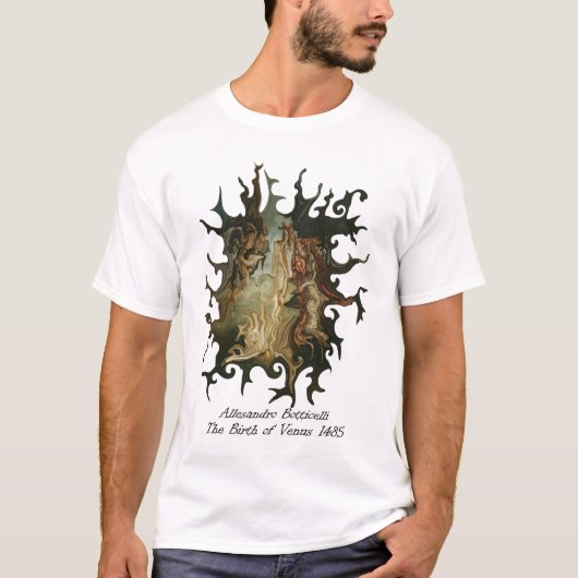 T-shirt Boticelli tordu (Devant)
