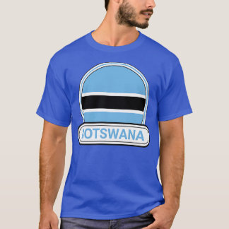 T-shirt Botswana Badge du Botswana