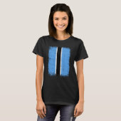 T-shirt Botswana Drapeau Botswana Love Botswana (Devant entier)