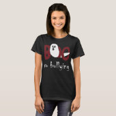 T-shirt Botte À L'Intimidation Éffrayante Fantôme Hallowee (Devant entier)