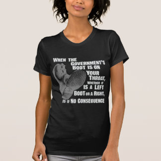 T-shirt Botte de Jack de gouvernement sur votre cou
