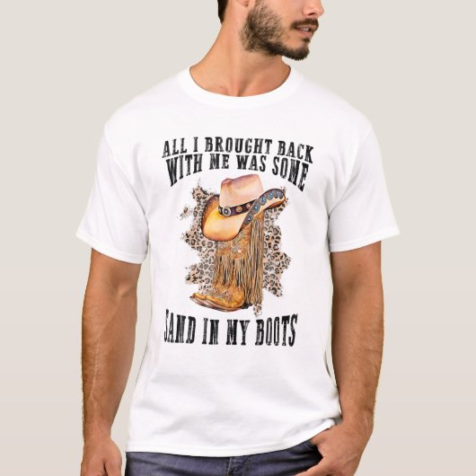 T-shirt Botte de Léopard Sud-Ouest Casquette Sable (Devant)