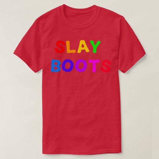 T-shirt Bottes à pointes (Design devant)
