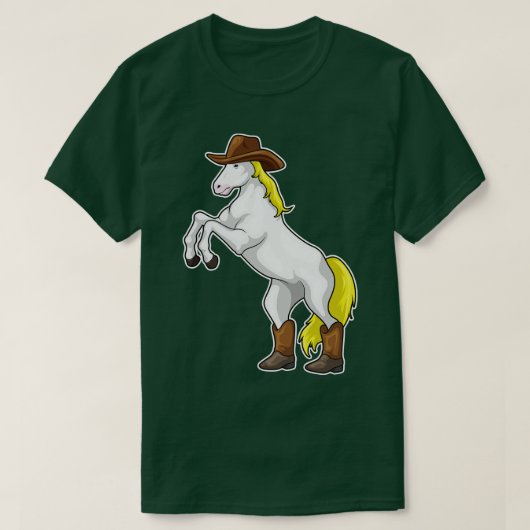 T-shirt Bottes Cheval Cowboy (Design devant)
