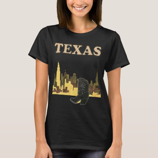 T-shirt Bottes du Texas (Devant)
