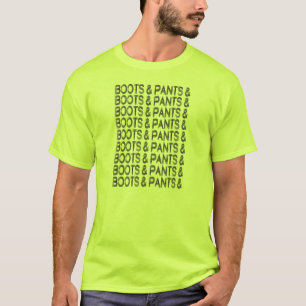 T-shirt Bottes et pantalon