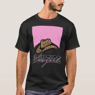 T-shirt Bottes occidentales de cowgirl pour enfants chapea