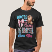 T-shirt Bottes ou vaches Big Brother vous aime Révéler le  (Devant)