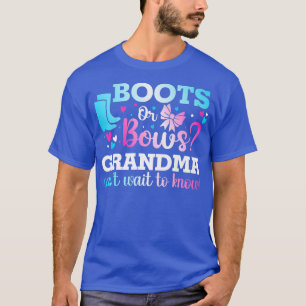 T-shirt Bottes ou vaches Grand-mère Sexe Révéler Baby show