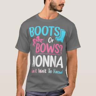 T-shirt Bottes ou vaches Nonna Genre Révéler Grossesse Ann