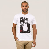 T-shirt Bottes punks d'anarchie (Devant entier)
