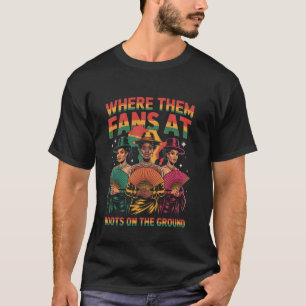 T-shirt Bottes sur le terrain Juneteenth Cowgirl Où sont-i