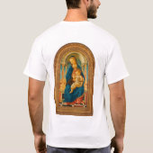 T-shirt Botticelli (1445-1510) Madonna & Child Enthroned (Dos)