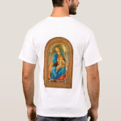 T-shirt Botticelli (1445-1510) Madonna & Child Enthroned (Dos)