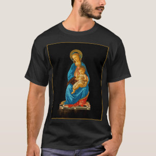 T-shirt Botticelli Madonna et l'enfant intronisé